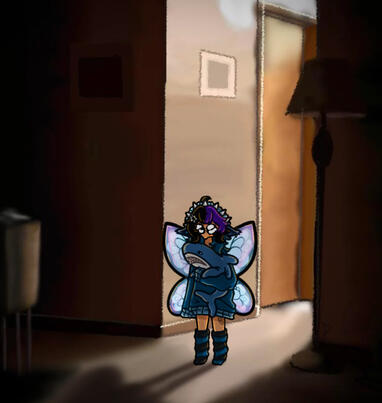 I Frew Up YCH by GoreAdorie